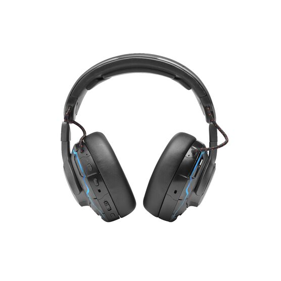JBL Quantum ONE - Black - USB Wired Over-Ear Professional PC Gaming Headset with Head-Tracking Enhanced QuantumSPHERE 360 - Back JBL Quantum ONE - Black - USB Wired Over-Ear Professional PC Gaming Headset with Head-Tracking Enhanced QuantumSPHERE 360 - Back